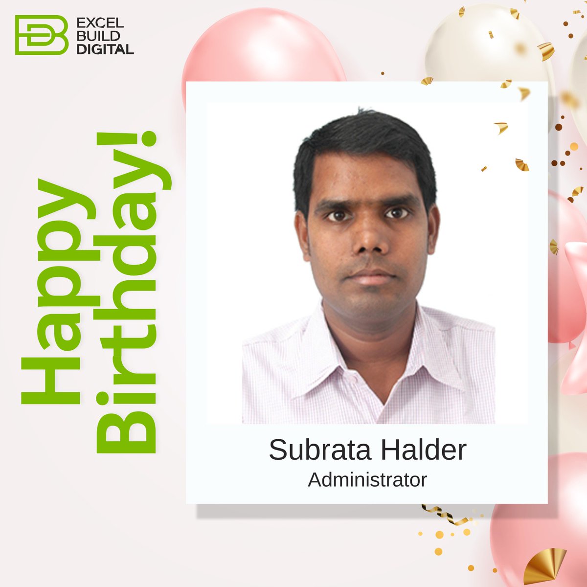 XcelBuild's tweet image. Here’s to the one who keeps everything running smoothly – Happy Birthday to our phenomenal Administrator at Excel Build Digital! 🎉 May your year ahead be as bright as your contributions to our team.

#birthdaycelebration #excelbuilddigital #EBD #officefun #TeamCelebration