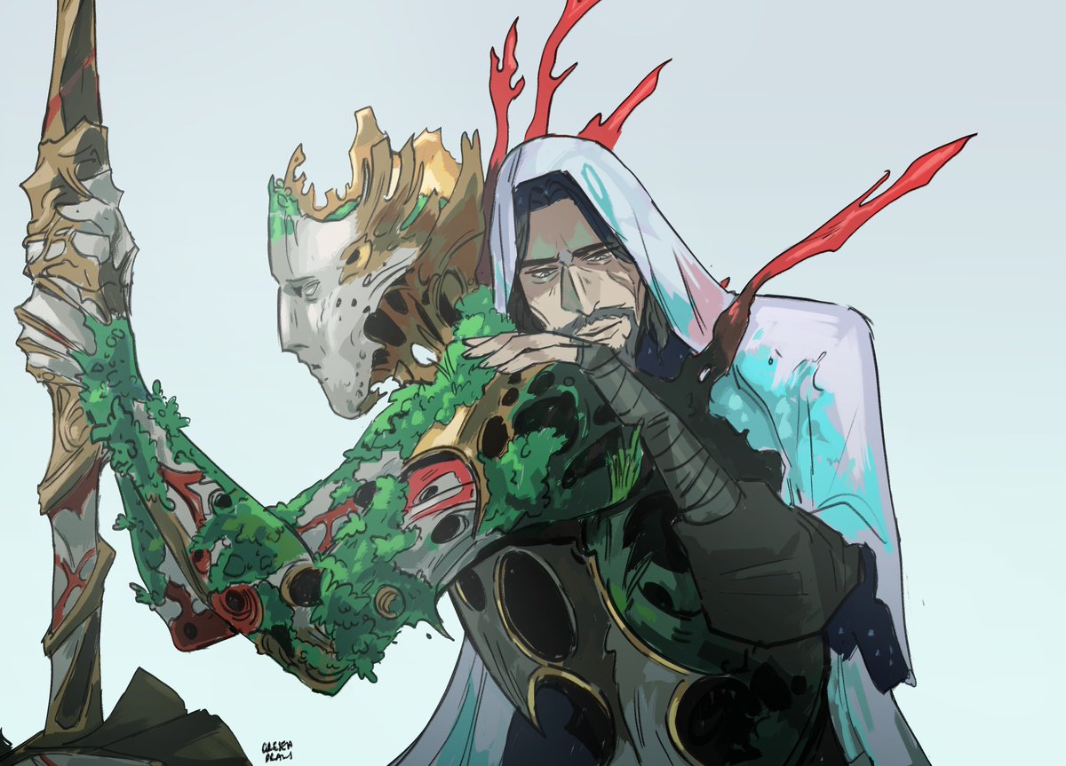 greseadraws's tweet photo. wondering if future viktor would ever just visit jayce 

#arcane #jayvik https://t.co/4t57HeUYs3