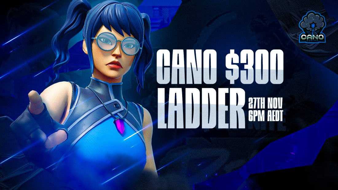 IT'S RAINING MONEY!🤑🌧️

$300 Cano Trio Ladder🪜

Date: Wednesday, 27/11, 6PM AEDT

More information can be found within Cano Scrims!