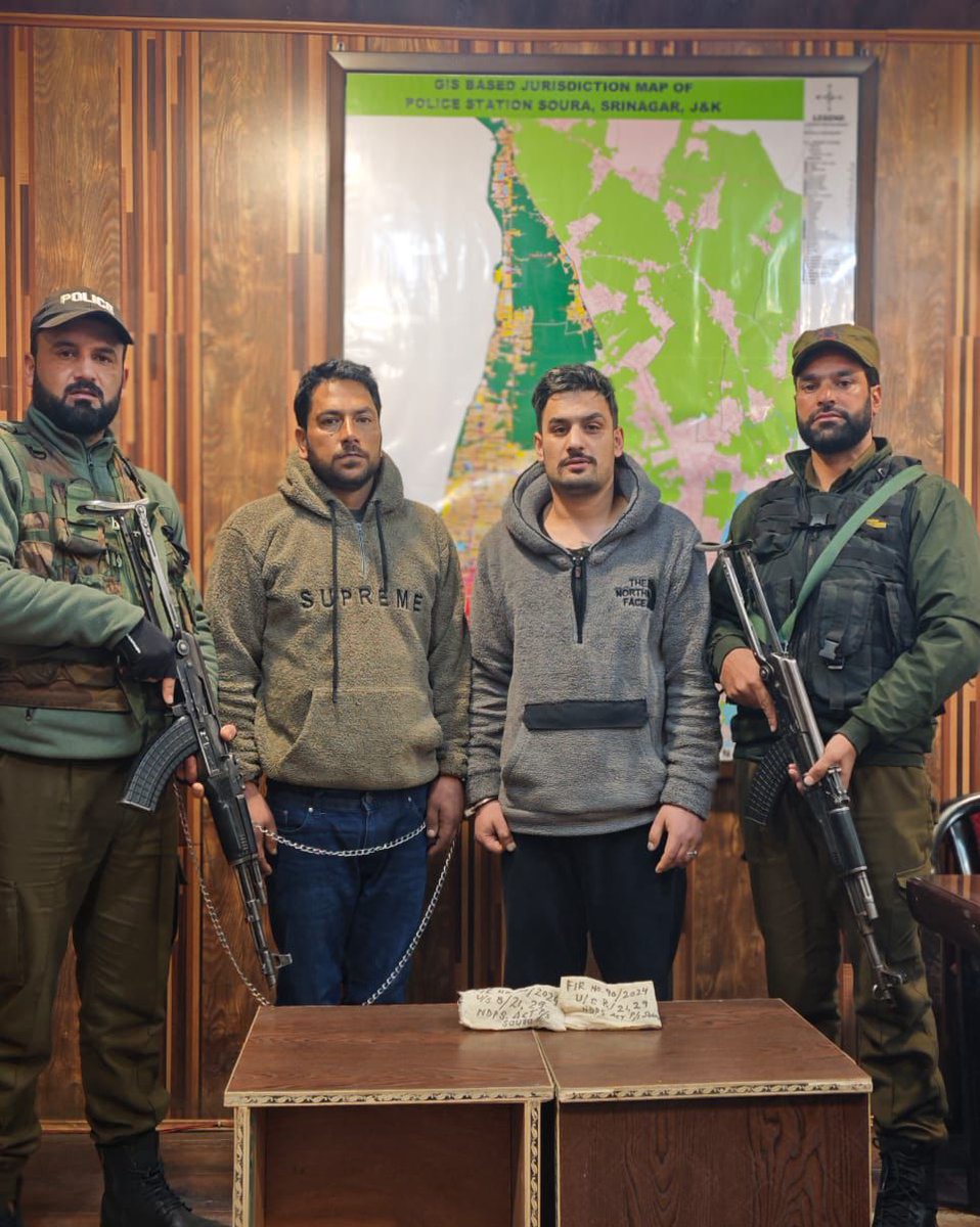 Srinagar Police tweet media