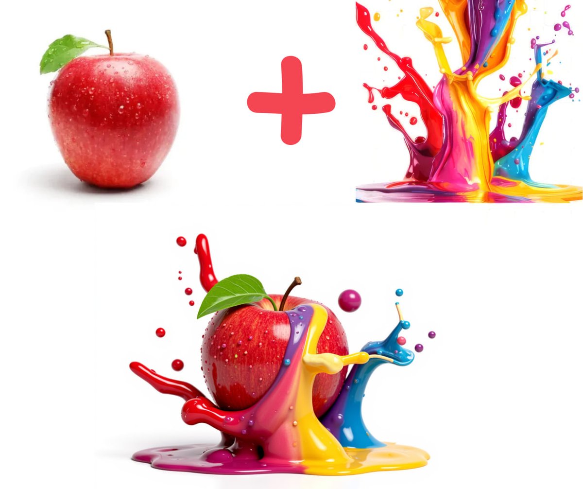 GraydientAI's tweet photo. Image blending is now available. Upload two or three images, and get impressive seamless blended images. Great for style transfer and merging character ideas!  Available via Telegram & API today https://t.co/9o0XSQgXjF 

#ainews #willitblend #effects #aieffects #aitricks #aitools #midjourney #stablediffusion #flux #fluxai