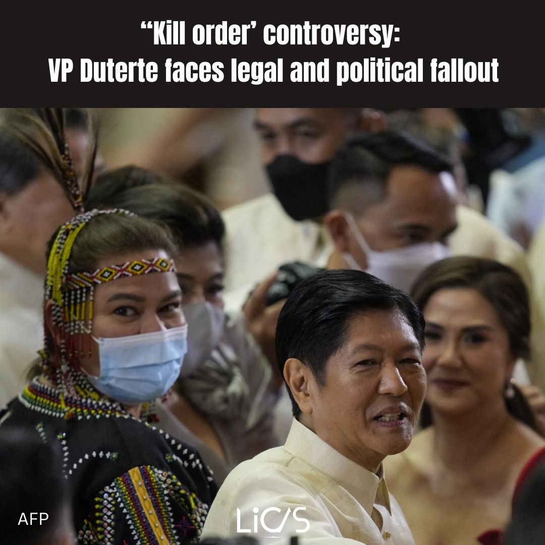 LICASnews's tweet image. licas.news/2024/11/26/kil…
#LiCASnews #KillOrder #AssassinationPlot #BongbongMarcos #Philippines #PolitycalRivalry #SaraDuterte