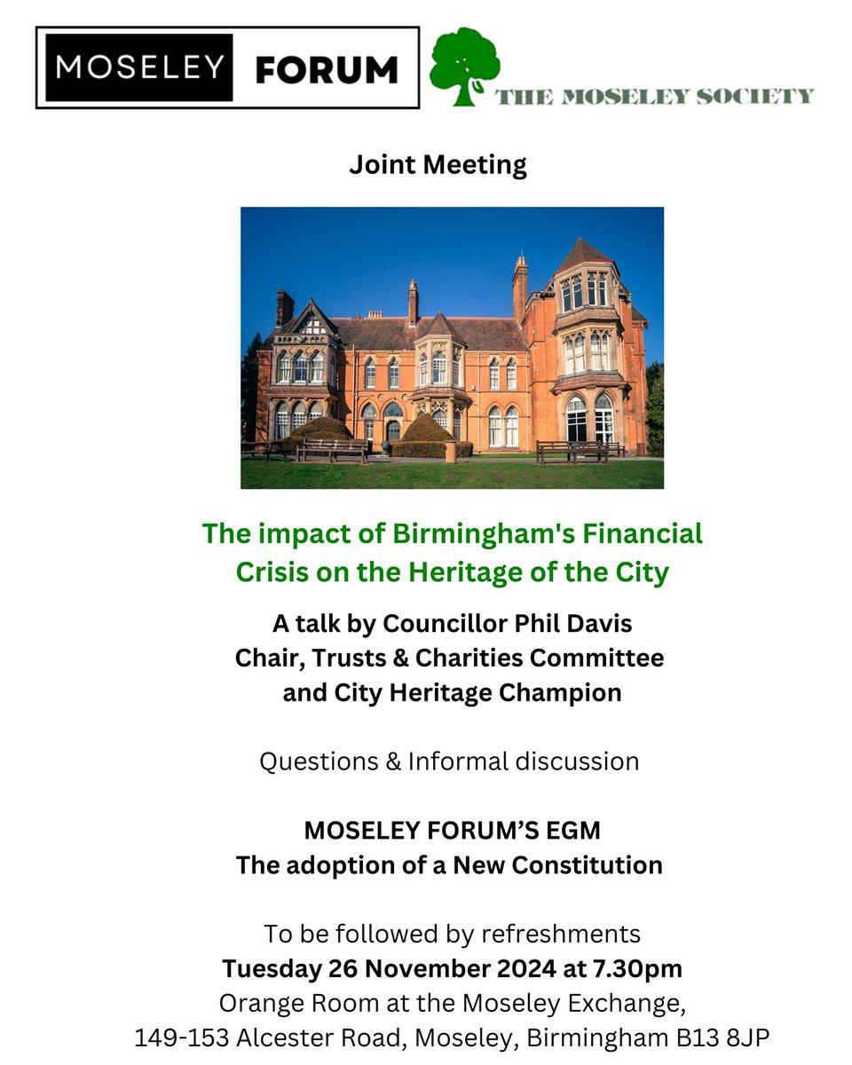 Tonight: ⬇️🤗

<a href="/MoseleyExchange/">The Moseley Exchange</a> 📍