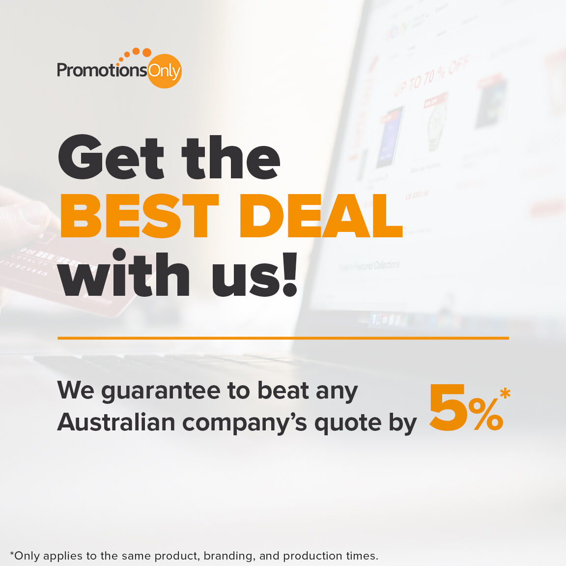We'll help you get the best price possible. Let's work together! 🤝 Send us an email at sales@promotionsonly.com.au or discover our latest products on our website today! promotionsonly.com.au