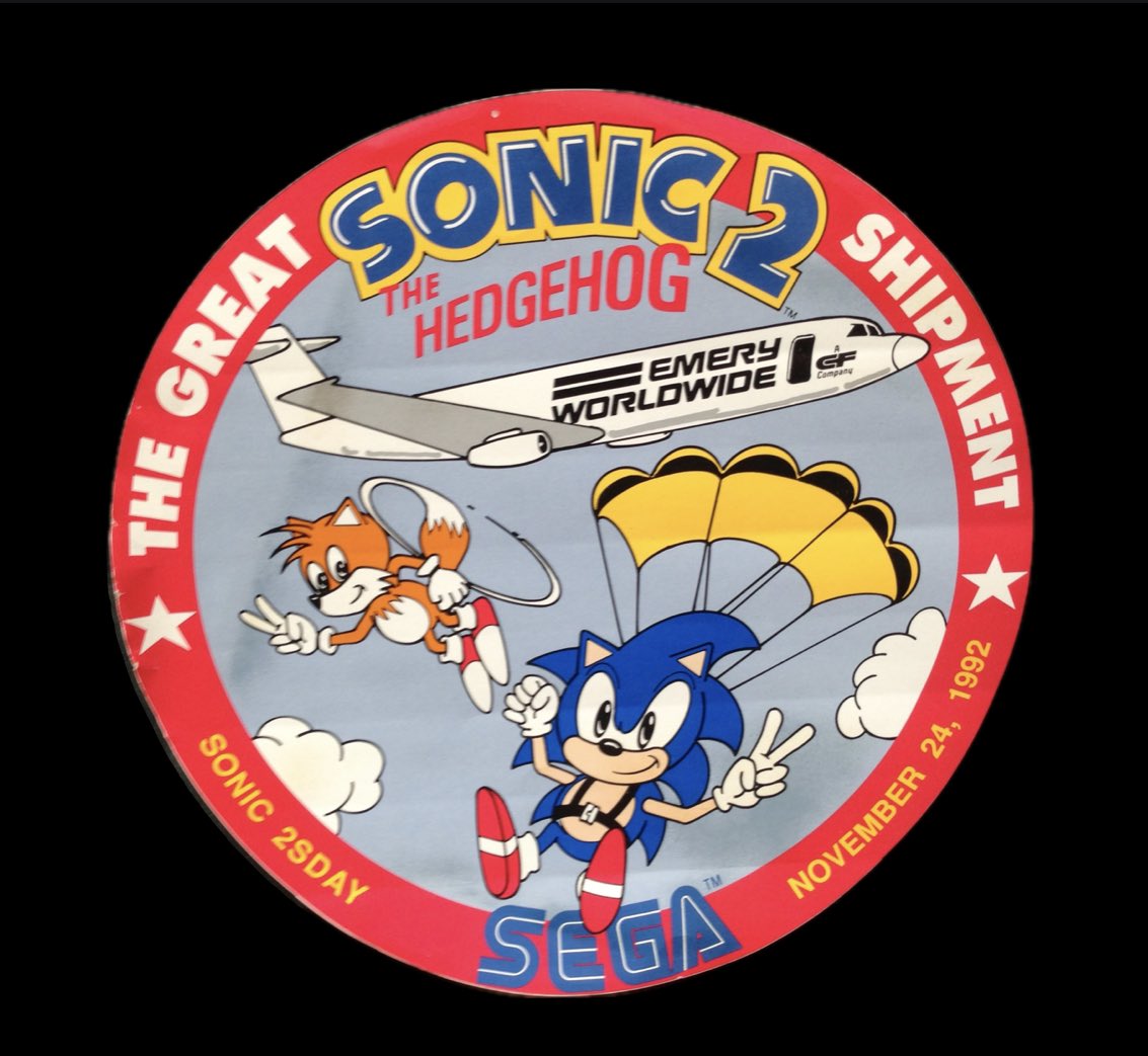 AlNilsen's tweet image. Happy Sonic 2sday!  31 years ago we launched Sonic The Hedgehog 2. The first global launch of a video game