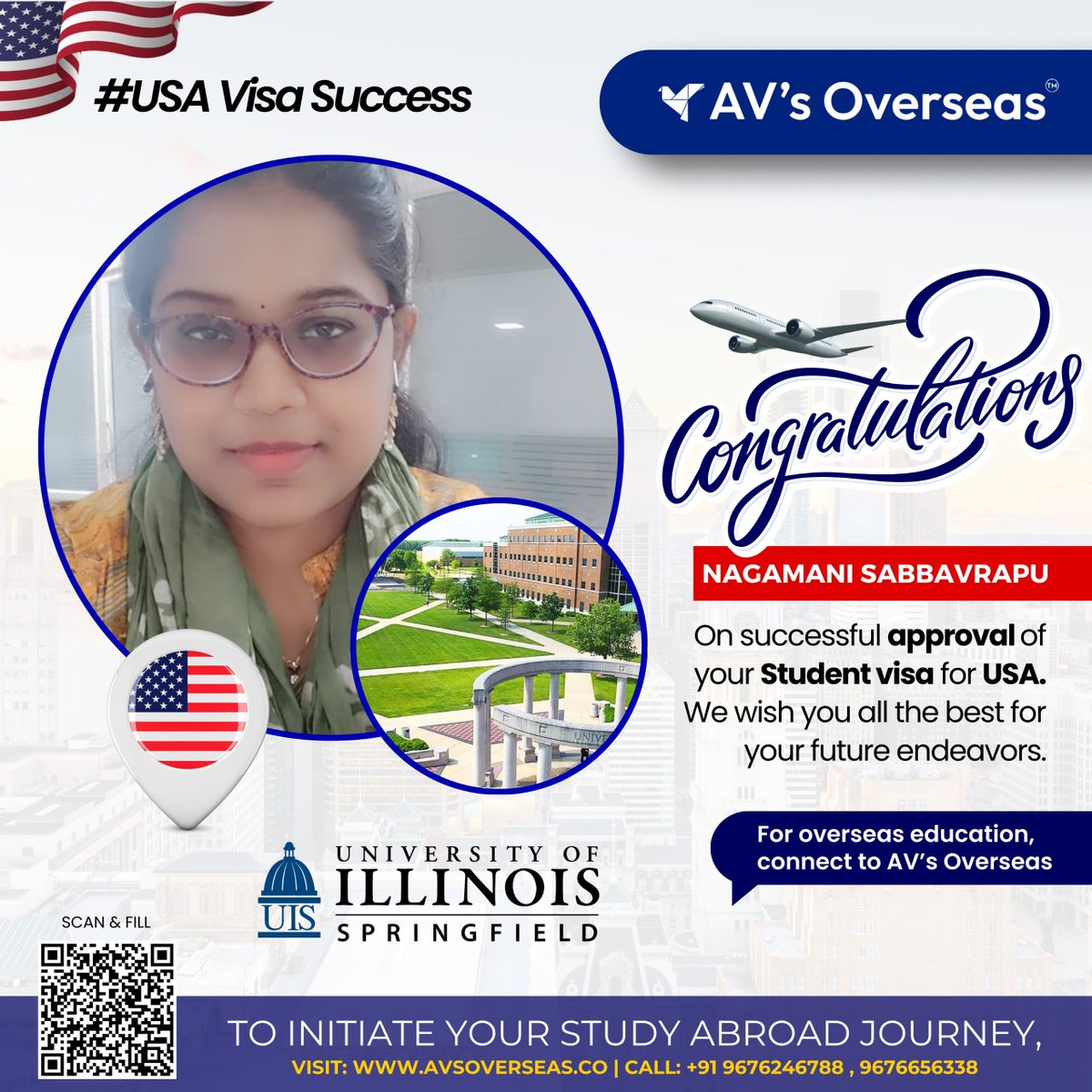 avs_overseas's tweet photo. At AV's Overseas, we help students like you achieve their dream of studying abroad. 

👉 VISIT: https://t.co/WEJlj094Y7
📞 CALL: +91 9676246788, 9676656338

#AvsOverseas #StudyAbroad #USAStudentVisa https://t.co/M5dbaOMIja