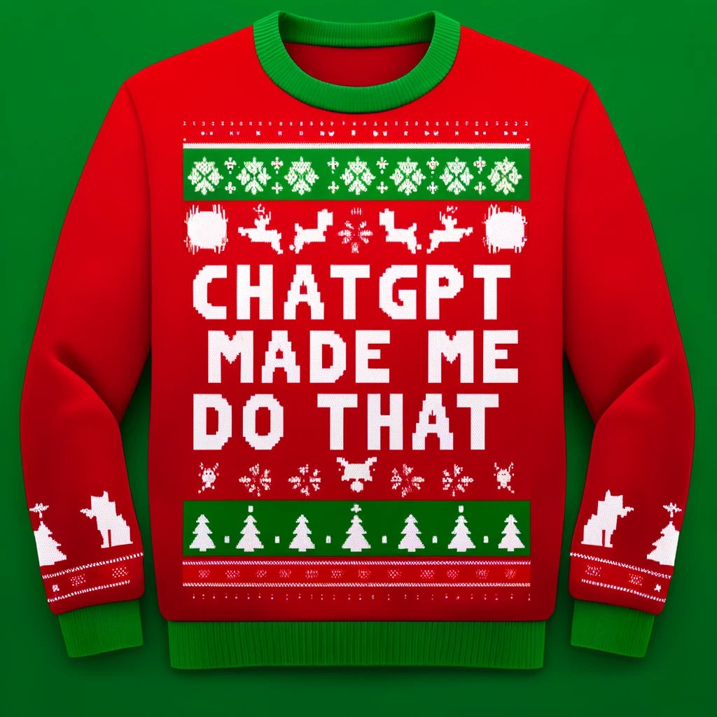 Mario4change's tweet photo. Best seasonal gift #AI #chatgpt #christmas https://t.co/bPvHcSs13H
