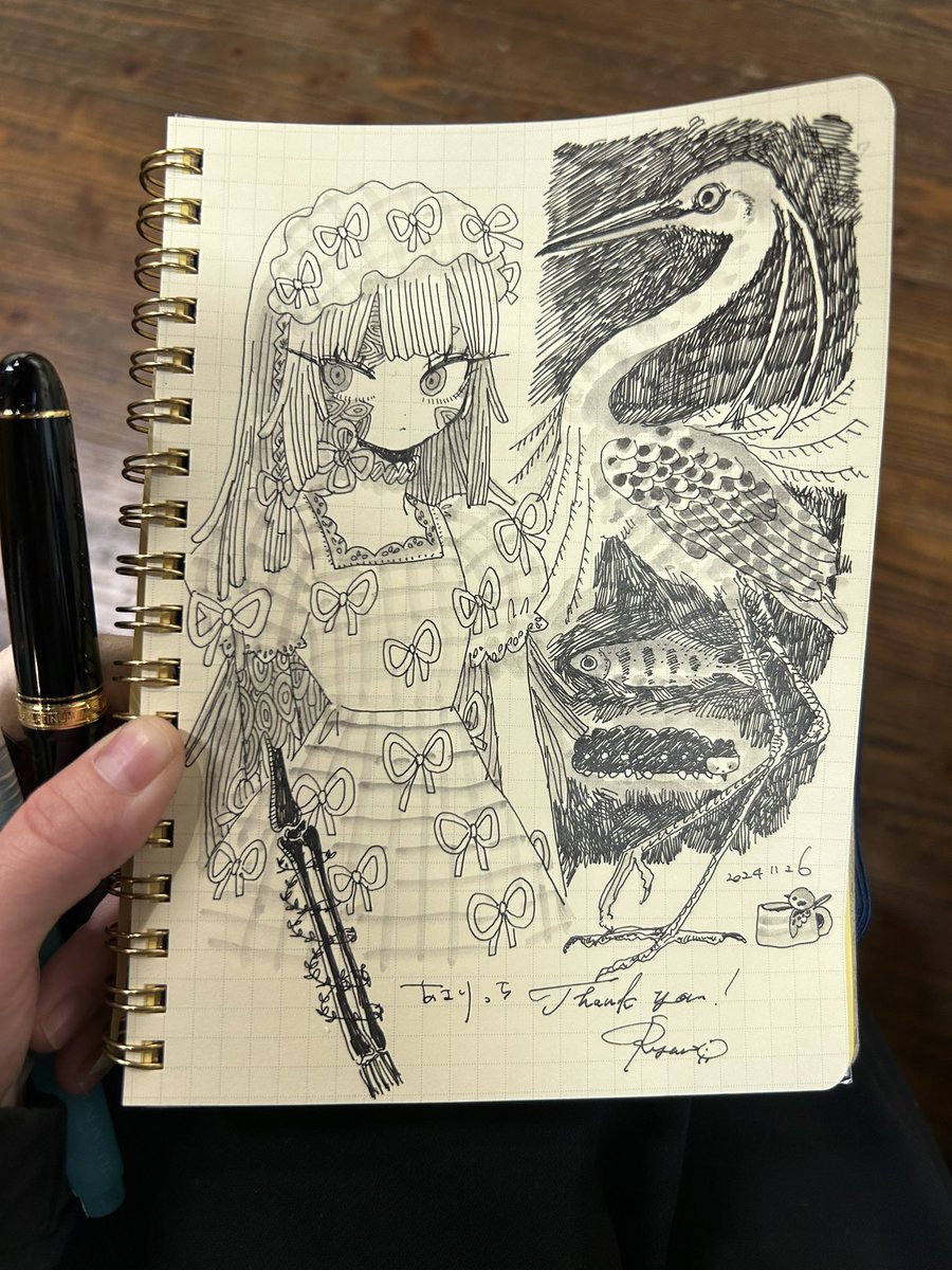 完成だよ〜あさりっちありがとうの絵! 