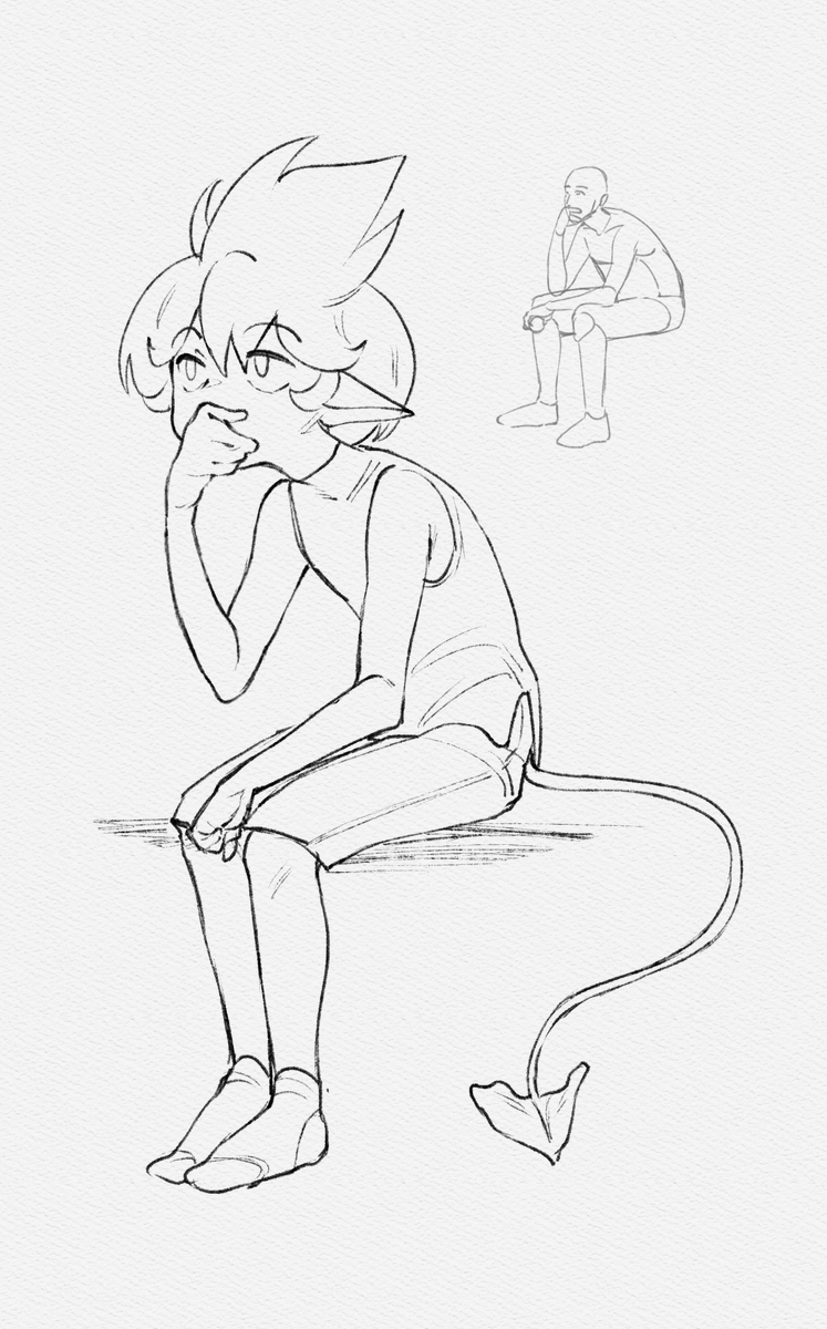 ystyadraw's tweet photo. Yoi Think
[Sketch] #originalcharacterart https://t.co/y4OLoo5UsJ