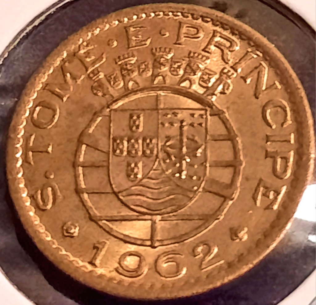 🇸🇹1962-São Tomé and Príncipe🇵🇹
50 Centavos BU #numismatics
