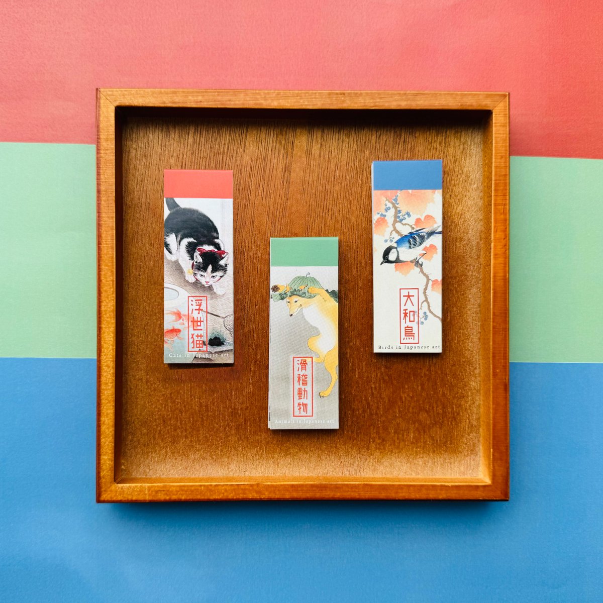 ⋰ 📢全国の #キャンドゥ 他にて販売中！ ⋱ 🔷短冊しぃる 浮世猫