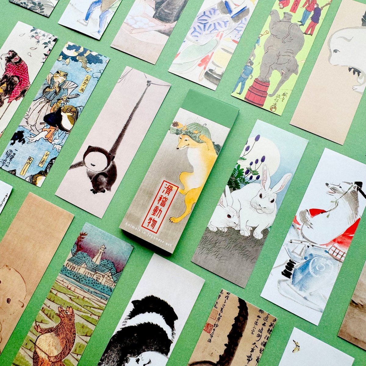 ⋰ 📢全国の #キャンドゥ 他にて販売中！ ⋱ 🔷短冊しぃる 浮世猫