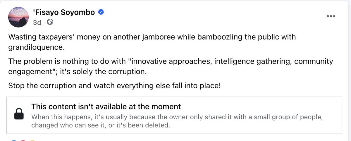 fisayosoyombo's tweet photo. Good morning, @customsNG.

I noticed the handler of your Facebook page has blocked me. Can you please remind them a government agency shouldn’t be blocking a harmless, taxpaying citizen, especially for nothing else than his early-morning courtesies?

You were established to tackle smuggling and I have been on a crusade against smuggling; why should one of us block the other? Shouldn’t ‘the enemy of your enemy’ naturally be your friend? Why can’t we be friends on a mission to take down a common enemy?

Please unblock; we still have unfinished business.☺️