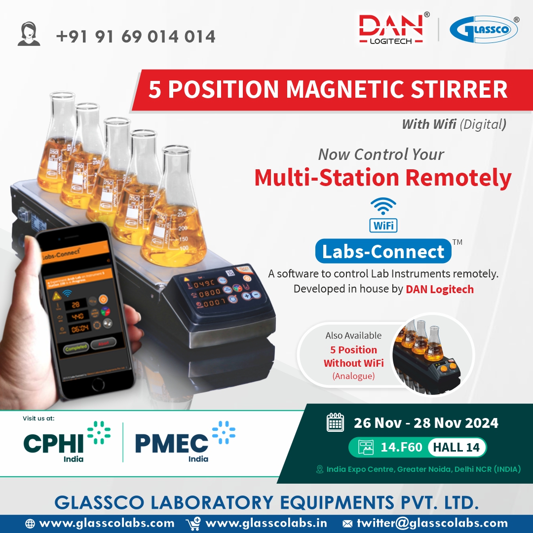 GLASSCOLABS's tweet photo. Effortless stirring, smarter connections! ✨Discover the 5-Station Magnetic Stirrer with Labs Connect.
#MagneticStirrer #LabsConnect #LabInnovation #SmartLabTools #LaboratoryEquipment #LabInstruments #GlasscoLabs.
Visit Us at :https://t.co/OQSV6W5CvH https://t.co/sH6I0tuMZU