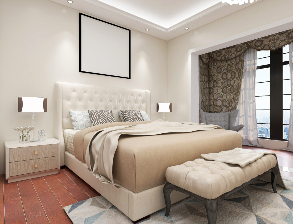 CenCalRealtyGrp's tweet photo. Most of us see our bedrooms as sanctuaries for rest and relaxation. If yours isn’t feeling that way, consider a designer’s perspective to enhance the vibe. 😉

#Bedroom
 https://t.co/uk7yYVwAQ8 https://t.co/l9iGKmH4zc