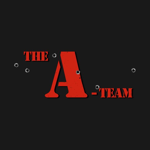 cine31's tweet photo. The A-Team "Red Text - Bullet Holes" 

Up to 40% off sitewide! $15 Tees and more TODAY #BlackFriday 
  
https://t.co/TMwKHZCuDg https://t.co/D4ybHunU3C