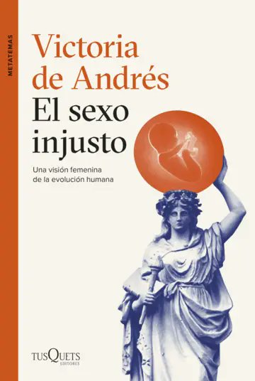 Elena Sanz (@elenasanz_) on Twitter photo Ayer por la noche tuve el honor de presentar el primer libro de la bióloga Victoria de Andrés, "El sexo injusto" (<a href="/TusquetsEditor/">Tusquets Editores</a>), en el Centro Andaluz de las Letras (<a href="/letrasandalucia/">Centro Andaluz de las Letras</a>). Brillante libro, ingenioso, revelador, riguroso, didáctico... Lo tiene todo. Ayer por la noche tuve el honor de presentar el primer libro de la bióloga Victoria de Andrés, "El sexo injusto" (<a href="/TusquetsEditor/">Tusquets Editores</a>), en el Centro Andaluz de las Letras (<a href="/letrasandalucia/">Centro Andaluz de las Letras</a>). Brillante libro, ingenioso, revelador, riguroso, didáctico... Lo tiene todo.