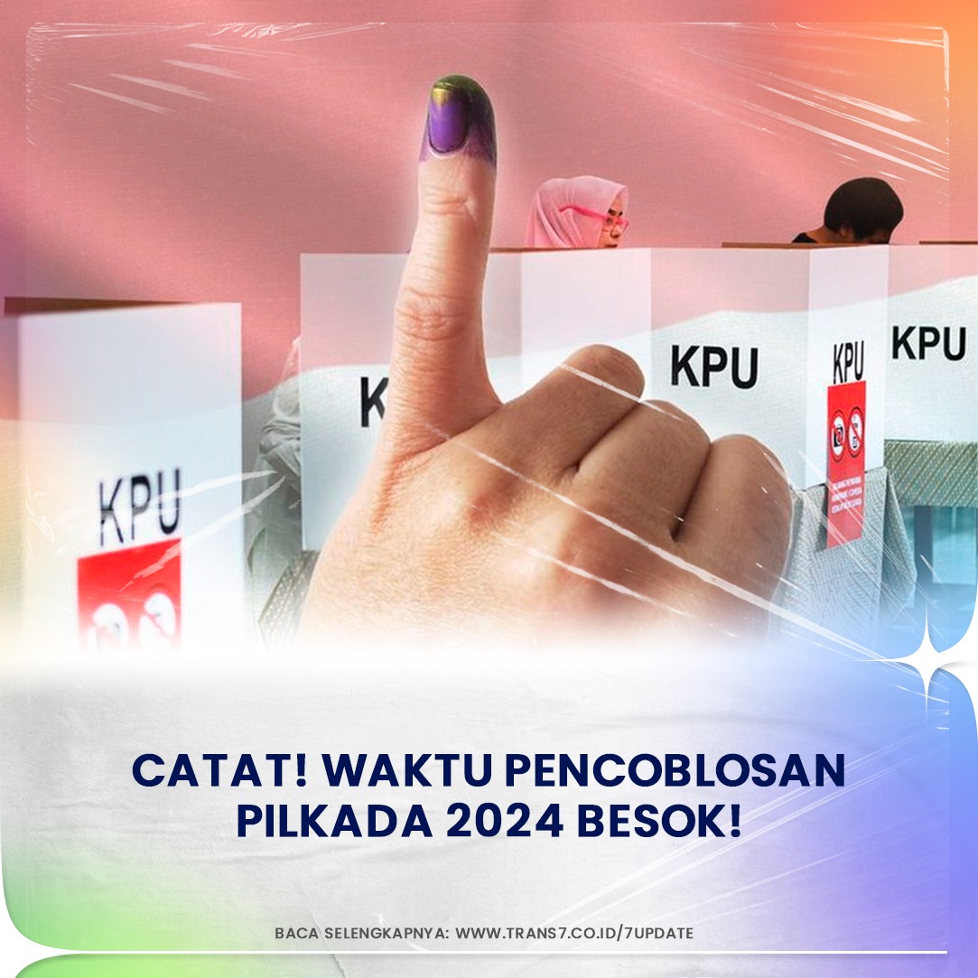 trans7club's tweet image. Jangan lupa untuk disimak dan dicatat yaa, Sobat7!

Baca selengkapnya dengan klik link bit.ly/4fP6w7t yaa!

#TRANS7Update #Sobat7JadiTau #JadwalPilkada2024