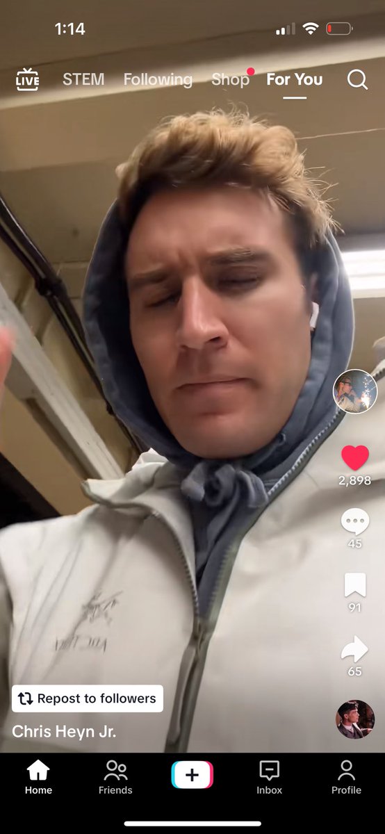 Kinda fuck with this guy don’t know why