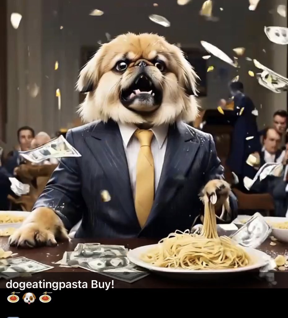 vonkpre's tweet photo. PAWSTA WILL MAKE AN EASS 100x Dev. is gearing up for a major comeback with fantastic marketing campaigns So grab a bag and make your future great again with pasta for a cause!!
CA: 8ZFAdscxYyFyW3sE9SSACyAtwFj1cMF8SuVZJbxX3wH1 

https://t.co/TyWaKguxc0… https://t.co/jMME4xF3sm