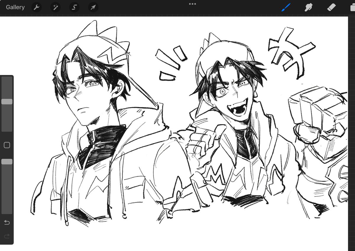 Quick sketch of ya boi 
#BoBoiBoy