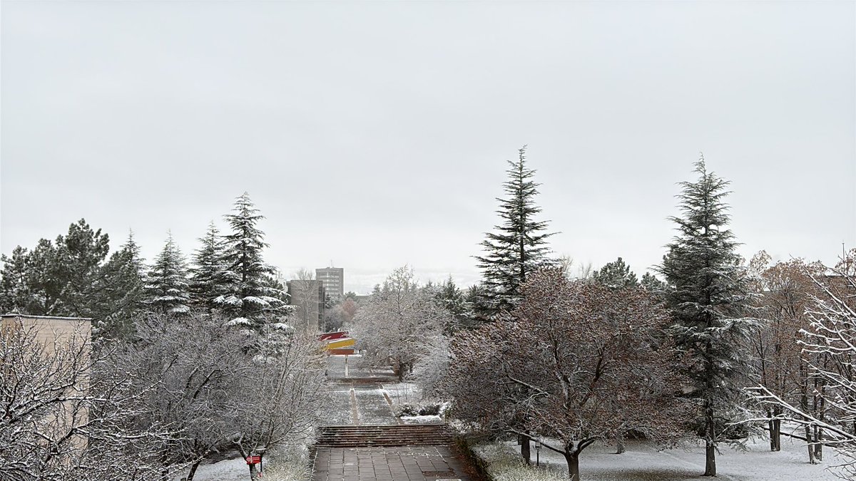 Her mevsimi ayrı bir güzel olan canım #ODTÜ