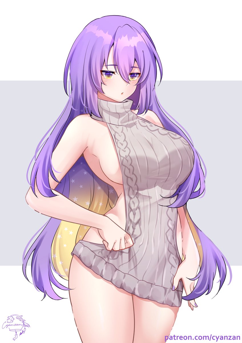 cyanzann's tweet image. Day 010
Sweater 👀💦 
#100DayChallenge #hololive #HoshinovArt