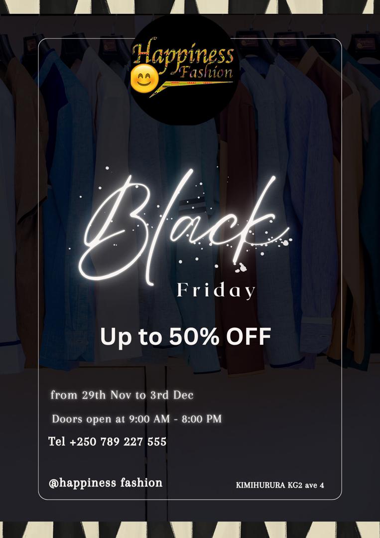 happinessfashi1's tweet photo. Black Friday is back again 😊. Tell a friend to tell a friend! 

#Blackfirday #Blackfridaysales #HappinessFashion #HF https://t.co/QrjSkBUgaK