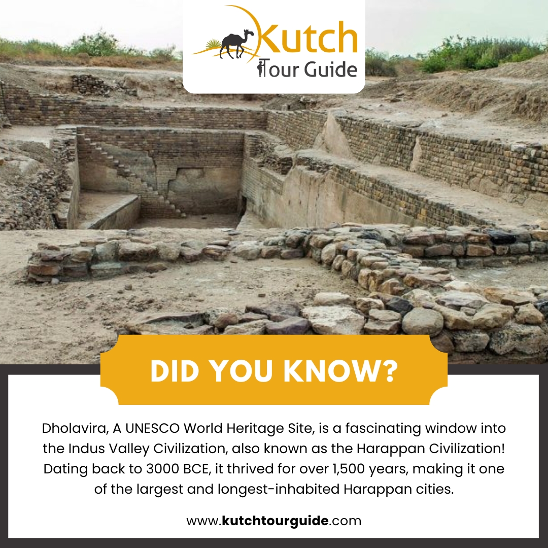 KutchTourGuide's tweet photo. Dholavira is home to one of the world’s earliest water conservation systems, built with sun-dried brick and stone masonry. It is also the 40th site from India to receive UNESCO World Heritage status, and the fourth from Gujarat.

#kutchtourguide #kutch #worldheritagesite https://t.co/sbSRlXVt2Q