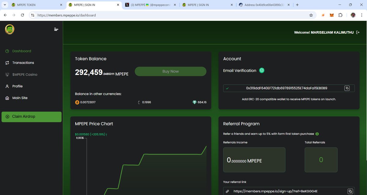 ajdeep23's tweet photo. @mpeppecommunity mpepe is fraud dont invest https://t.co/q2KBZ9RdIs