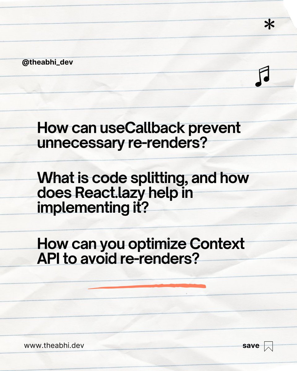 theabhi_dev's tweet image. React State & Forms Interview Prep! 💡 Review these must-know questions on Context API, useReducer, and form handling. Perfect for your next coding interview! 🚀 #ReactInterview #MERNChallenge