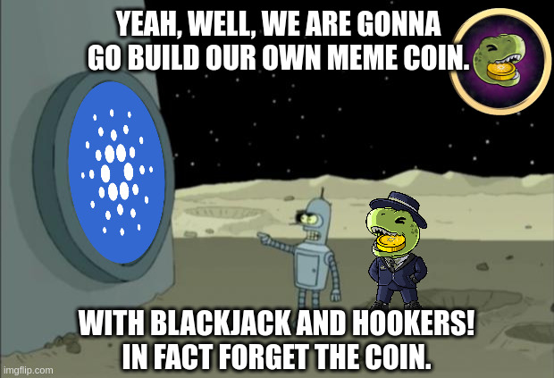 jerleNFT's tweet photo. ... with blackjack, hookers and $BUDZ! @spacebudznft  @budztoken #Budz #Cardano https://t.co/UziP4y9VdA