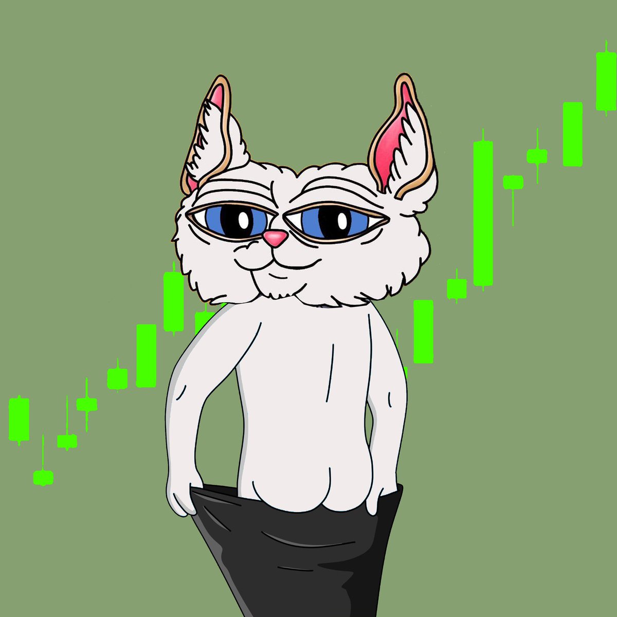 Crypto can be complicated, but Fluffy is simple: laugh, hodl, and moon. 🐾 🌙