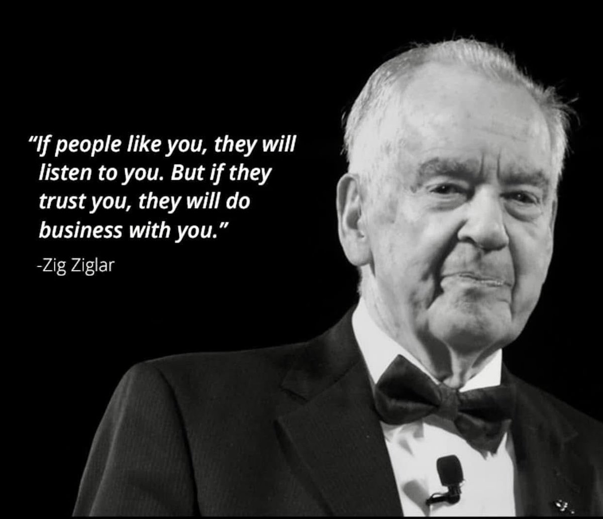 PaulPRSNTS's tweet photo. Relationships with people are worth more than any amount of money when your in business..Once you build that trust you will get a partnership for life thatโs priceless from loyal clientsโฆ๐๐ฅ๐
Zig Ziglarโฆ๐๐
#PRSNTS #Networkingtip https://t.co/eyqGSDcyJr