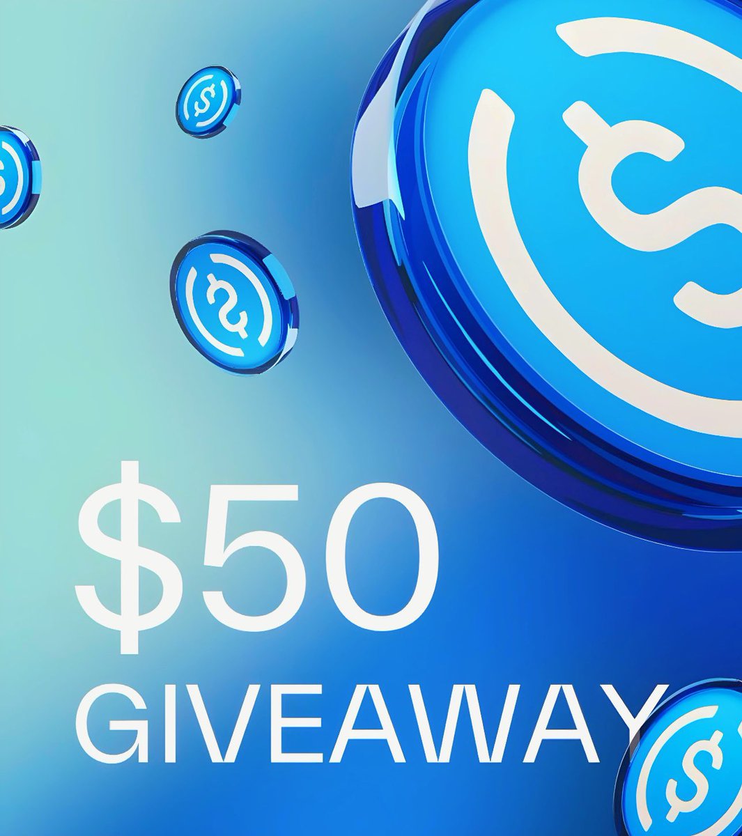 🤑GIVEAWAY TIME🤑

Giving away $50 USDC to 1 lucky winner!

Rules :

1) Follow <a href="/JoshuaOrhue_/">Joshua</a> 
2) Like and RT
3) Tag 3 friends

Ends in 24 hours