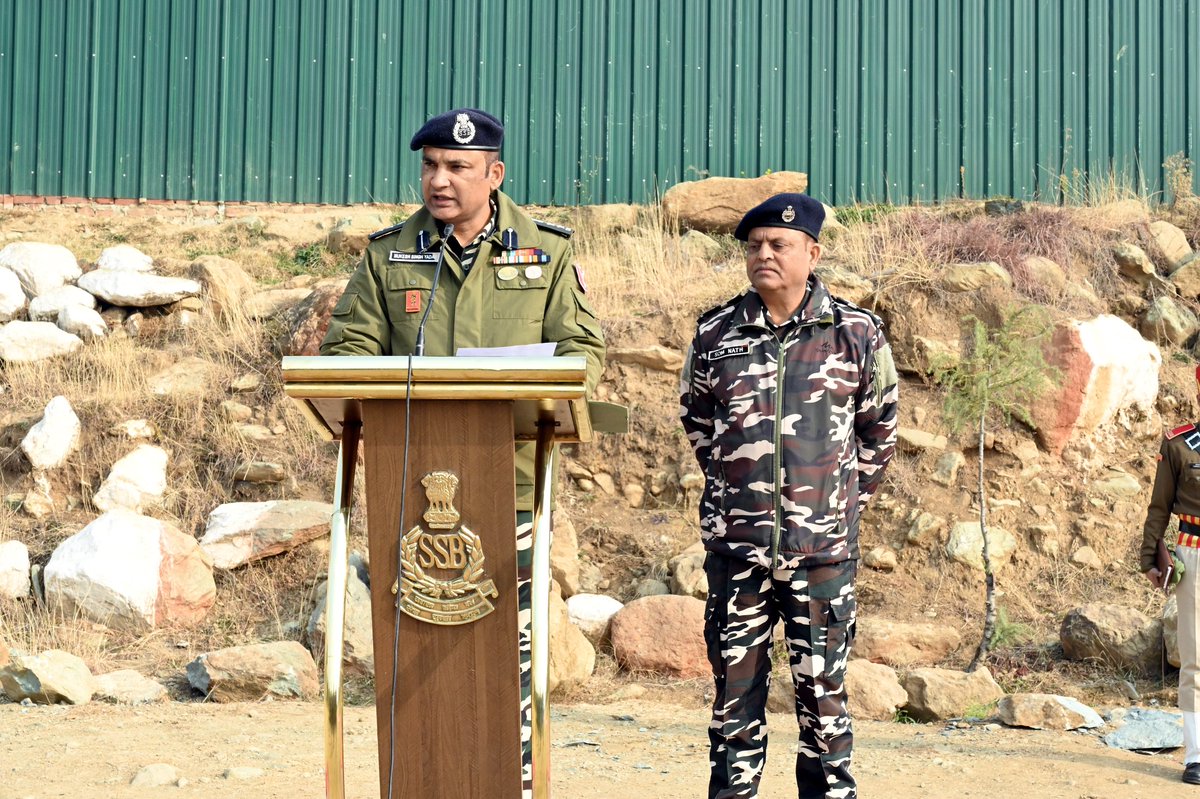 13 Bn SSB, Dignibal Celebrated the 75th anniversary of the adoption of the Constitution on 26th November 2024 and preamble readout ceremony, at Bn HQ.
 #humara_samvidhan_humara_swabhimaan