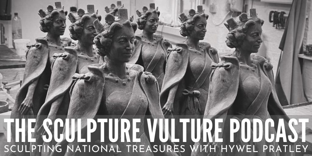 Today, we dive deep into the world of public sculpture with the brilliant Hywel Pratley! Listen in as we discuss the challenges of public sculpture, finding what's worthwhile in life and the thrill of creative achievement. podcasts.apple.com/gb/podcast/scu…