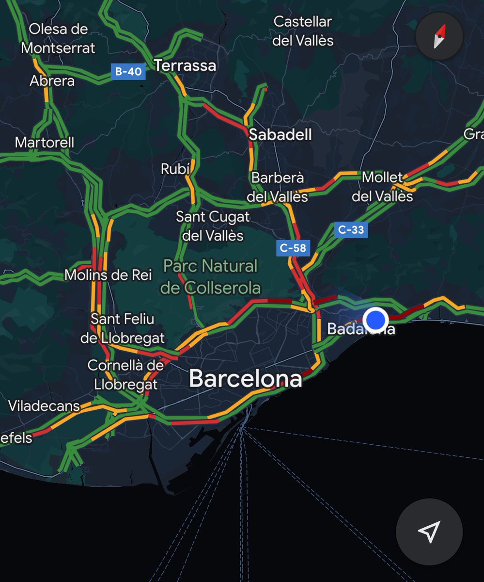 enmaaarc's tweet photo. Parlem molt del col·lapse de Rodalies i poc del d'autopistes i carreteres... https://t.co/UFNSfz7sB5
