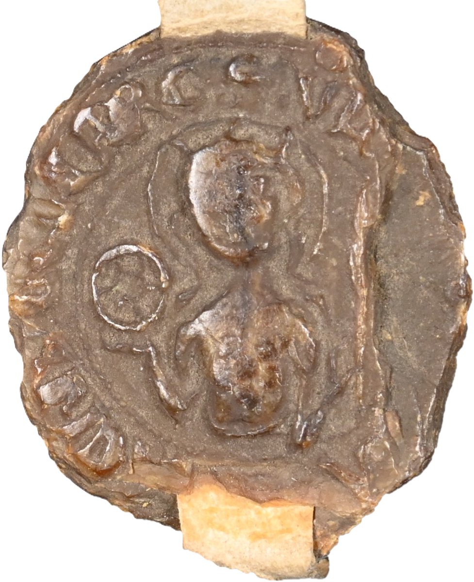 En cette période de Sainte-Catherine, un mystère se cache vers l'archidiaconé 𝘪𝘯𝘧𝘳𝘢 𝘙𝘩𝘦𝘯𝘶𝘮 𝘦𝘵 𝘔𝘢𝘵𝘳𝘢𝘮! On remarque l'iconographie de la sainte sur #LeSceauDuMardi de l'archidiacre Ulrich de Signau et après sur celui de la même officialité
sigilla.irht.cnrs.fr/21436