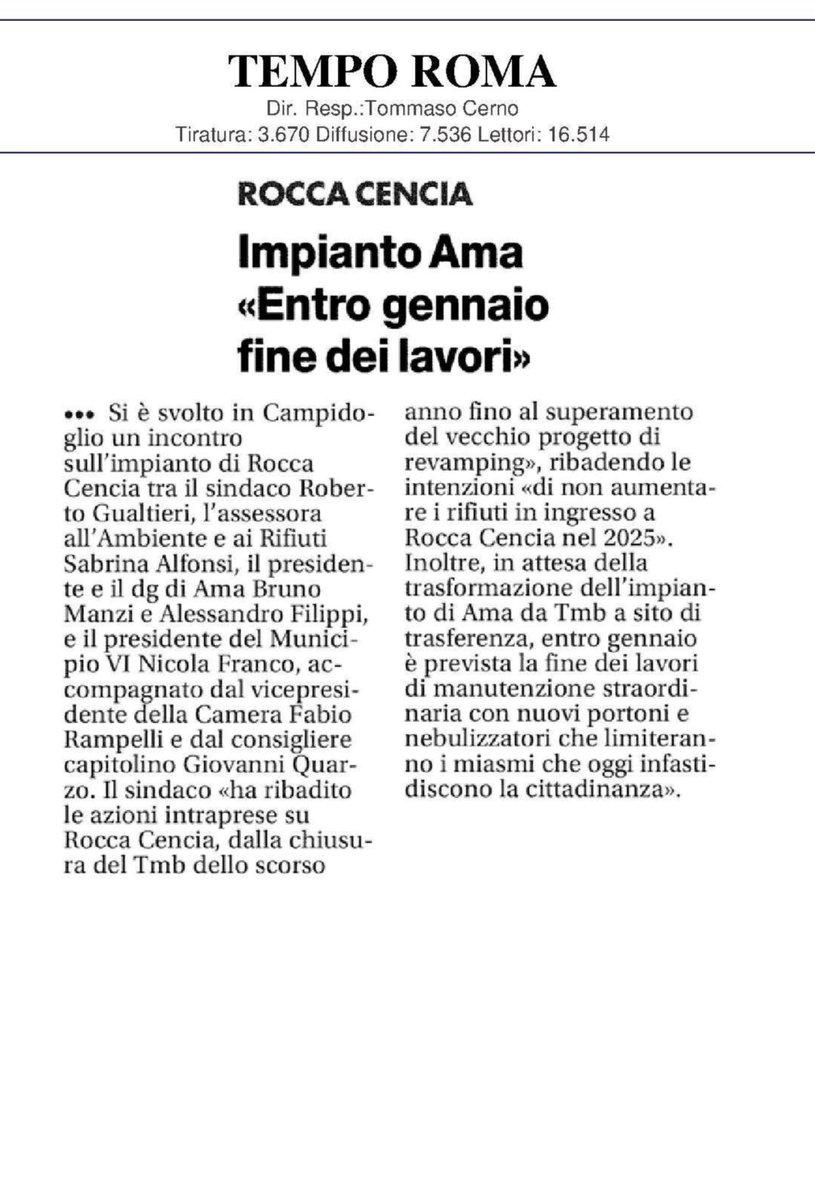 Vigileremo affinché questo avvenga.