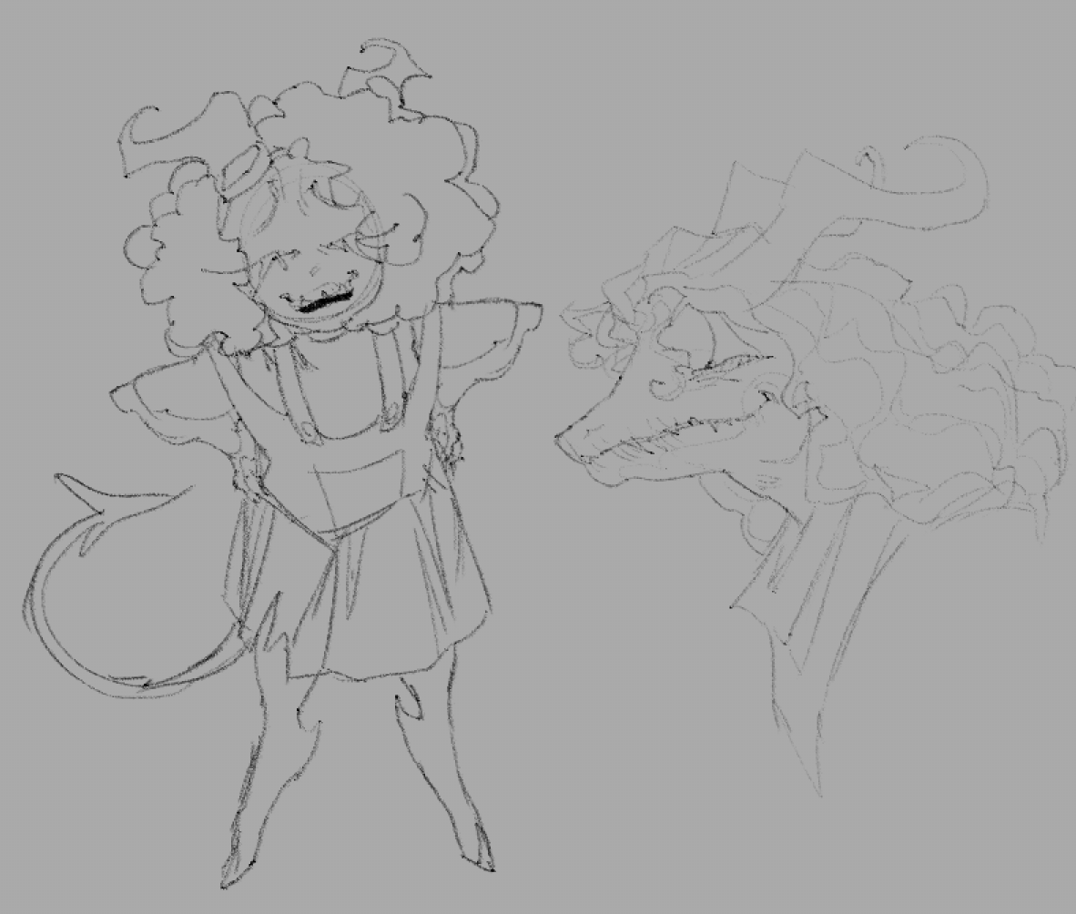 im not back, im jus in mega art block rn and miss my au ocs like a bitch- but theyre forever cursed to be hb related so im postin these here stead of my main. enjoye.