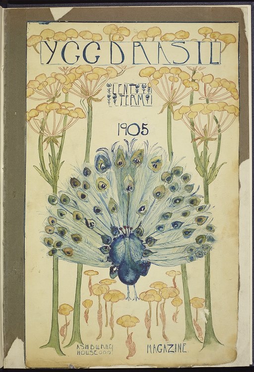 TheJohnRylands's tweet photo. Since 1900, the students of our all-female Ashburne Hall have produced an in-house magazine. Yggdrasil takes its name from the world-tree of Norse mythology, an ash tree whose branches reach high into the heavens.

#NationalTreeWeek #TreeParty https://t.co/TQ4hFg78GX