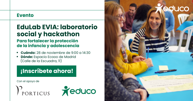 📢 ¡Aún estás a tiempo! El 28/11 te invitamos a un laboratorio social y hackathon para erradicar la violencia contra la infancia. 

✅ Hackathon colaborativo  
✅ Metodologías innovadoras  
✅ Reflexión multi-actor 

📝 Inscríbete: eventbrite.es/e/evento-edula… 

#InfanciaProtectora