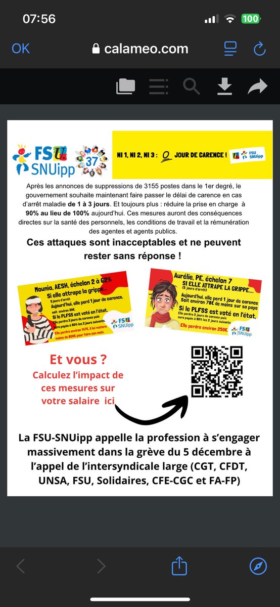 svklvo's tweet photo. #GREVE #5DEC #POINT1 : 86% DE GREVISTES SUR 20 ECOLES
AVEC LA #FSU_UNSA_CFDT_CGT_SUD #ON_NE_SE_LAISSE_PAS_FAIRE ! https://t.co/TgsOLozce6