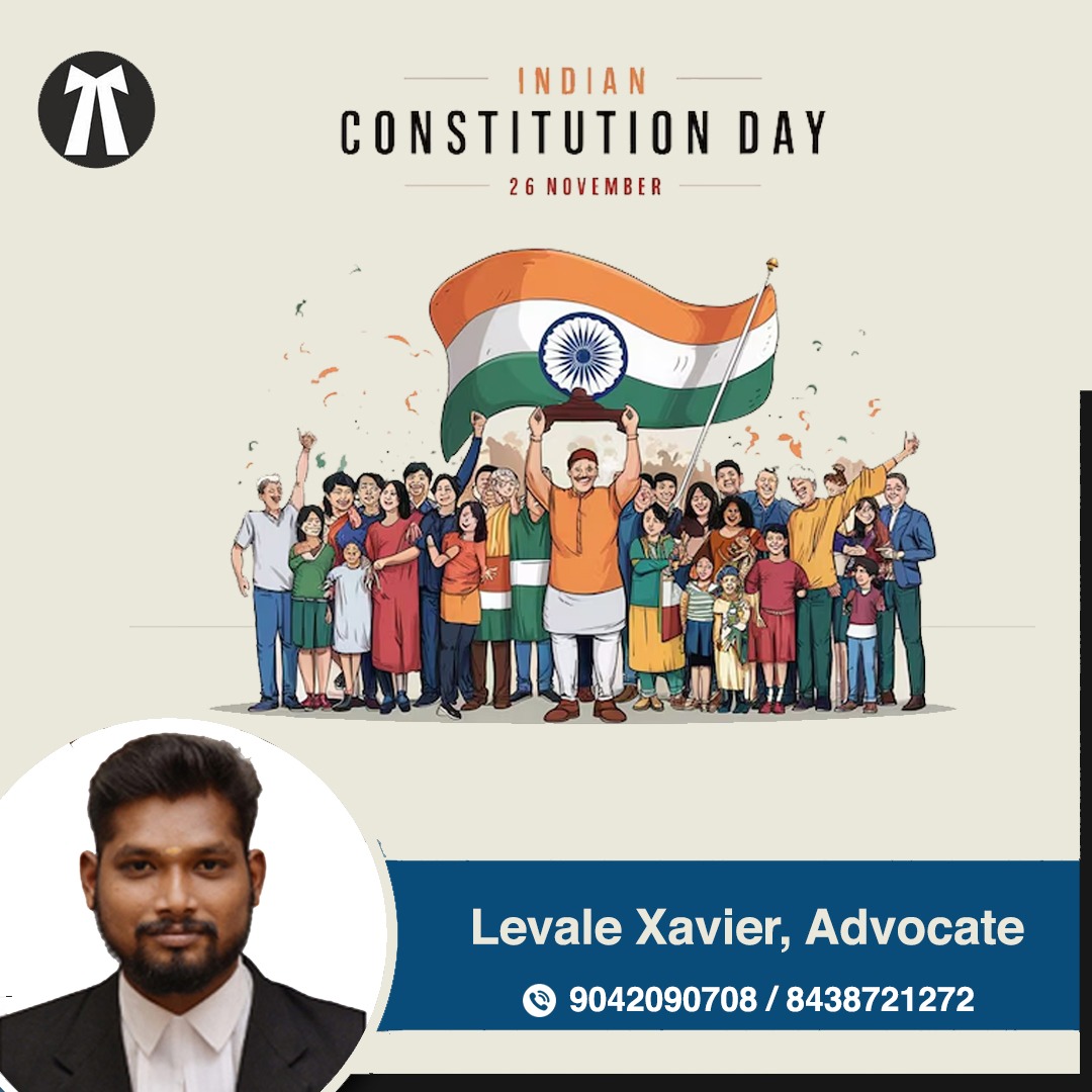 "Let us celebrate the spirit of justice, liberty, equality, and fraternity. Happy Constitution Day!"