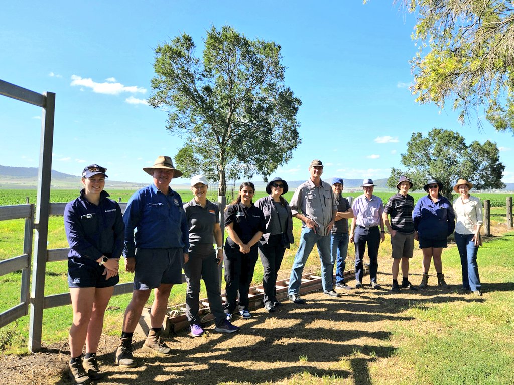 Great to hear about the issues and benefits of farming in the Pilton Valley with Pat Lyons and his agro Kate Shooter. This group includes scientists from <a href="/theCCDM/">CCDM</a>, <a href="/AHRI_Team/">AHRI</a> + <a href="/UniofAdelaide/">Uni of Adelaide</a>, as we get ready to talk pests/weeds/diseases at the Crop Protection Forum tomorrow!