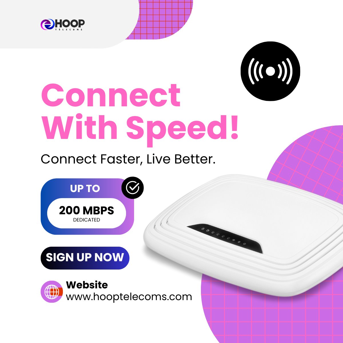 TelecomsHoop's tweet image. Experience a whole new level of connectivity with enhanced speeds, faster downloads, and seamless streaming without changing your subscription plan!

To sign up, call 08034294485 or 08145000660.

#hooptelecoms #fastdownload #connectivity #FirstBank #WAEC #Betty #Reno