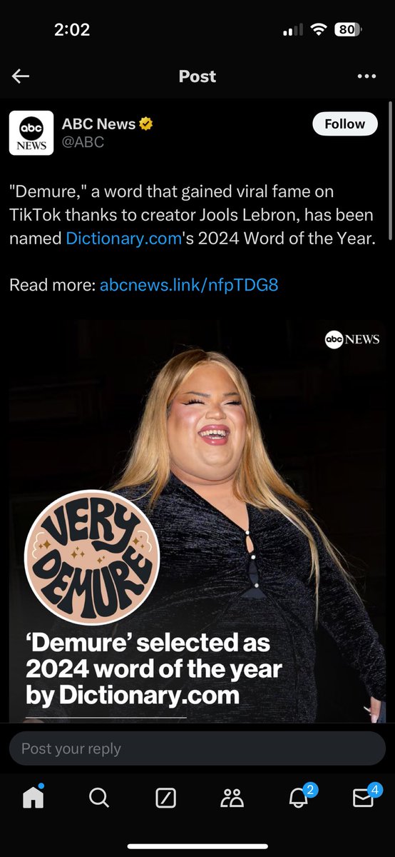 DefiRoom1's tweet image. $demure 2024 word of the year 👀 #demure