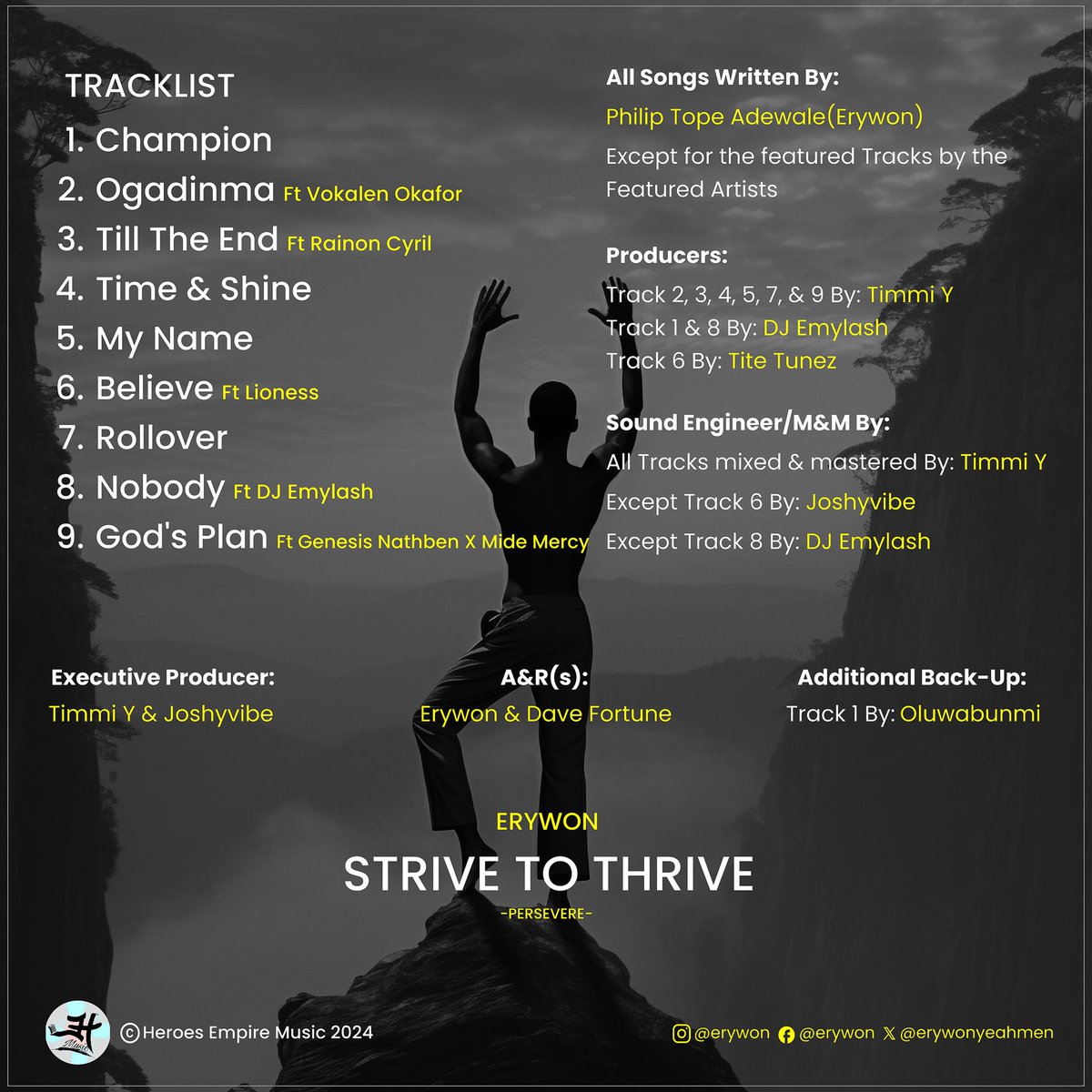 Dropping this midnight.
Pre-Save link. ditto.fm/strive-to-thri…

#erywon #strivetothrive