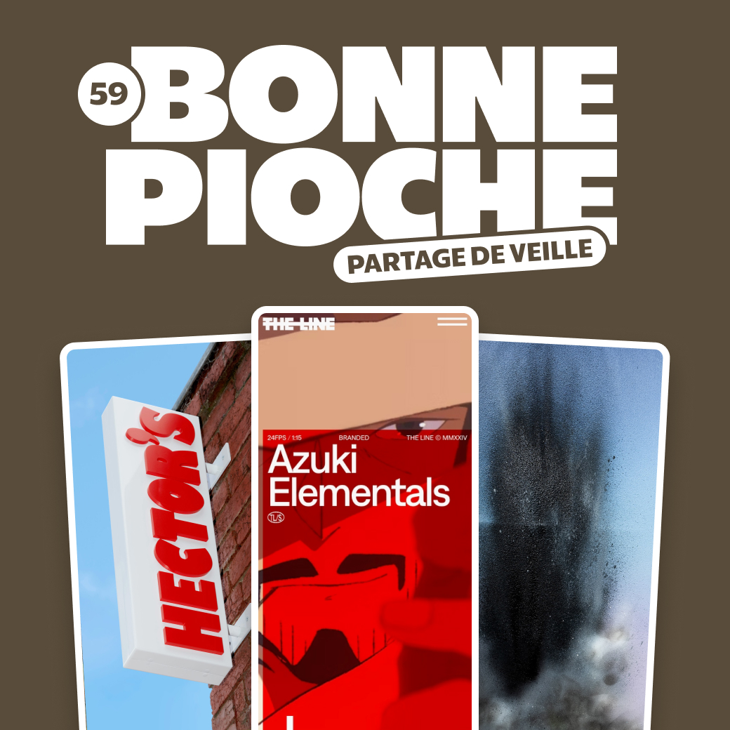 Chaque mois, je vous partage ma veille 👀🧙‍♂️✨
#BonnePiocheDesign

Au programme :
- des sites web captivants
- des identités visuelles renversantes
- des typographies remarquables
- des designers inspirant·e·s
- des ressources indispensables

🧵 Thread ↓